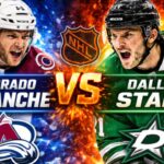 Colorado Avalanche vs Dallas Stars: NHL LIVE Play by Play and Watch Party