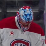 Jakub Dobes effectue un bel arrêt pour frustrer Simon Nemec