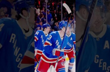 LAF RIGHT ON TARGET 🎯 #nyr #hockey #nhl #goal