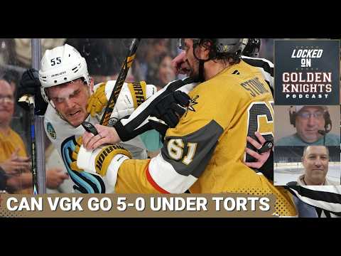 Vegas Golden Knights SURGE as Seattle Kraken SPIRAL Out of Control, Can Torts go 5-0 | VGK Podcast
