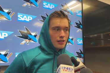 Celebrini on "Best Player in the League" McDavid's 5 Points | Sharks vs. Oilers Post-Game (4.8.26)