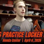 Troy Terry: "Trying to view these last five games as a round of the playoffs" | Ducks Practice
