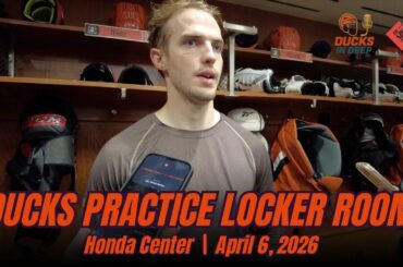 Troy Terry: "Trying to view these last five games as a round of the playoffs" | Ducks Practice