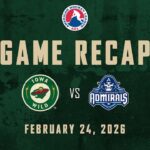 Iowa Wild vs Milwaukee Admirals Game Highlights | 2.24.2026