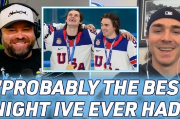 Clayton Keller talks Team USA's INCREDIBLE Gold Medal victory
