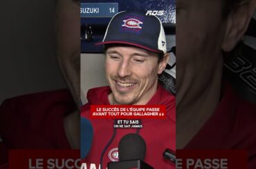Brendan Gallagher garde la tête haute après avoir été retiré de la formation contre les Panthers.