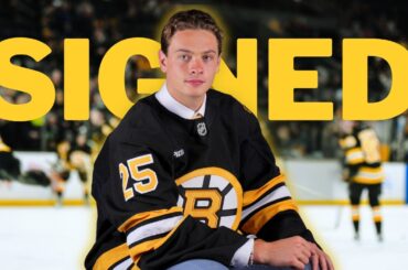 James Hagens Boston Bruins Signing Breakdown | Contract, Fit & Line Combinations