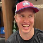 Avs forward Logan O'Connor on team mentality, staying engaged into playoffs