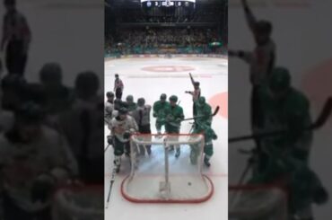 Vad gör Mark Friedman? (Rögle BK mot Färjestad BK i Catena Arena i SHL i Sverige) (#Shorts)