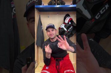 Hold up 3️⃣ fingers 🤔 #nyr #hockey #allaccess #minimic