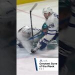 Benoit dives across and robs Eklund with a spectacular save 😱