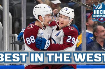 Colorado Avalanche CLINCH the Central Division & Western Conference, so what now?