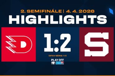Highlights SF2 | HC Dynamo Pardubice vs. HC Sparta Praha 1:2 | 04.04.2026