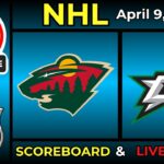 🔴 Minnesota Wild vs Dallas Stars LIVE | NHL Hockey | April 9, 2026 | Live SCOREBOARD