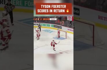Tyson Foerster SCORES In Return For Flyers 🔥