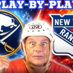 🔴 LIVE 🏒 Buffalo Sabres vs New York Rangers | Eastern Conference BATTLE