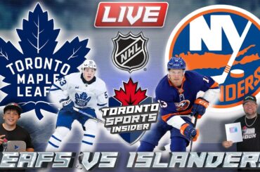 Toronto Maple Leafs vs New York Islanders LIVE 🔴 | NHL LIVE Stream Reaction & Play By Play