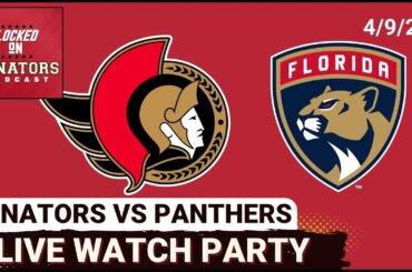 LIVE: Ottawa Senators vs Florida Panthers - NHL Watch Party - April 9, 2026
