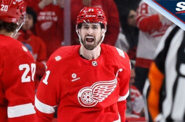 Red Wings' Dylan Larkin Erupts For A Hat Trick