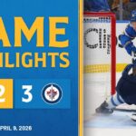 Game Highlights: Jets 3, Blues 2