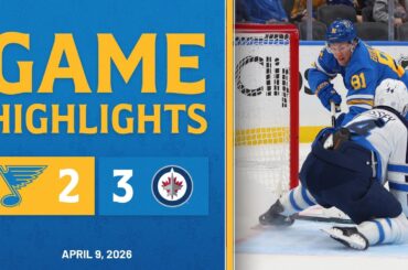 Game Highlights: Jets 3, Blues 2