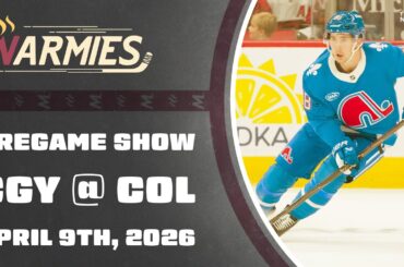 Flames @ Avalanche | FN Warmies - April 9, 2026