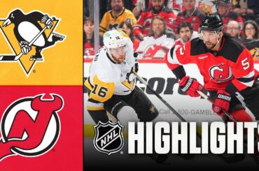 Penguins vs. Devils | NHL Highlights | April 09, 2026