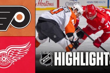 Flyers vs. Red Wings | NHL Highlights | April 09, 2026