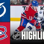 Lightning vs. Canadiens | NHL Highlights | April 09, 2026