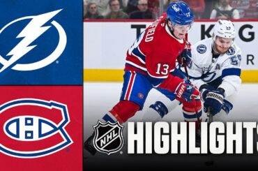 Lightning vs. Canadiens | NHL Highlights | April 09, 2026