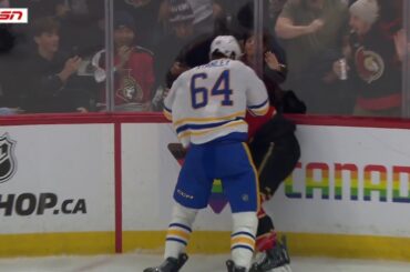 Brady Tkachuk Drops The Gloves With Logan Stanley