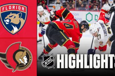 Panthers vs. Senators | NHL Highlights | April 09, 2026