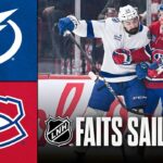 Lightning vs Canadiens 09/04/26 | Faits saillants