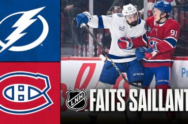 Lightning vs Canadiens 09/04/26 | Faits saillants