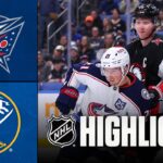 Blue Jackets vs. Sabres | NHL Highlights | April 09, 2026