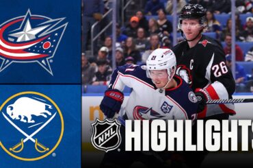 Blue Jackets vs. Sabres | NHL Highlights | April 09, 2026