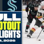 Vegas Golden Knights at Seattle Kraken | FULL Shootout Highlights - April 9, 2026