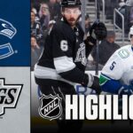 Canucks vs. Kings | NHL Highlights | April 09, 2026