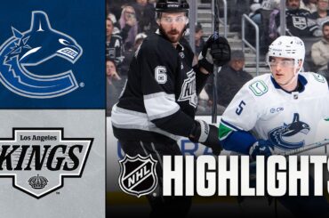 Canucks vs. Kings | NHL Highlights | April 09, 2026