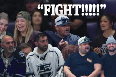 Eavesdropping on LA Kings Fans at a Game 👀