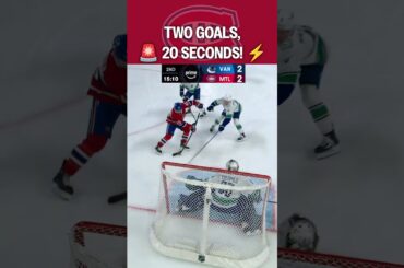 Two goals, make 'em snappy ⚡