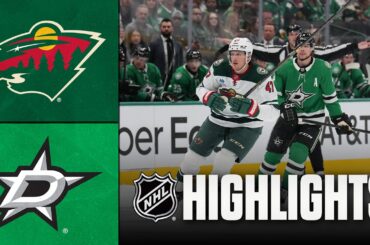 Wild vs. Stars | NHL Highlights | April 09, 2026
