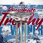 The Colorado Avalanche win the 2025-2026 Presidents' Trophy!