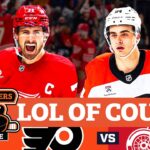 POSTGAME: Porter Martone’s 2 Points NOT ENOUGH In Loss To Red Wings In Playoff Chase | PHLY Flyers