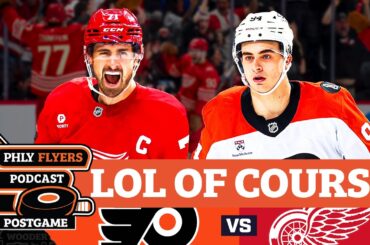 POSTGAME: Porter Martone’s 2 Points NOT ENOUGH In Loss To Red Wings In Playoff Chase | PHLY Flyers