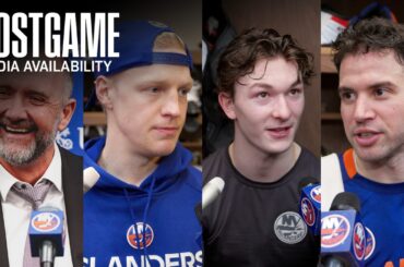 New York Islanders Postgame Availability | NYI vs TOR