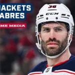 Boone Jenner, Charlie Coyle and Head Coach Rick Bowness | Postgame Media