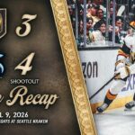 HIGHLIGHTS | Seattle Kraken 4, Vegas Golden Knights 3, SO | April 9, 2026