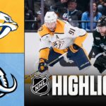 Predators vs. Mammoth | NHL Highlights | April 09, 2026
