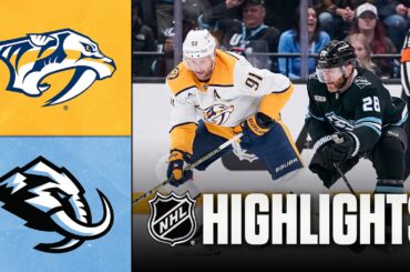 Predators vs. Mammoth | NHL Highlights | April 09, 2026